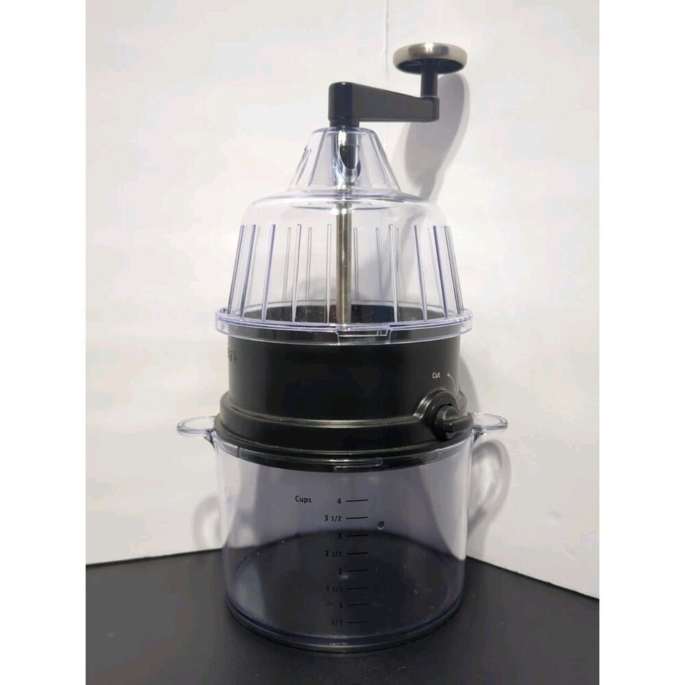 Cuisinart Food Spiralizer 4 Cup Capacity Removable Bottom With Cover 3 Pc